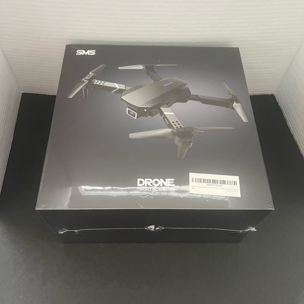 SMS drone 4 k Camera $299 Retail No Reserve New in Box
